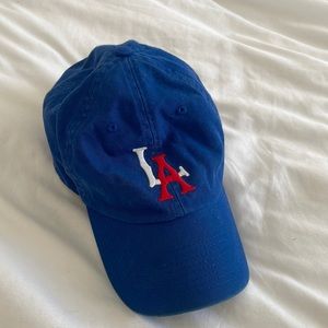 LA Dodgers vintage style hat